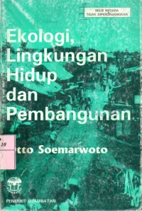 Image of Ekologi Lingkungan Hidup dan Pembangunan